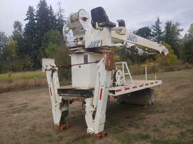 60r-ft33-ctwo -60r-ft33-ctwo Teco A6-60r 30 000 Lbs Crane 60 Ft Sheave Winch Digger Pole Grabs