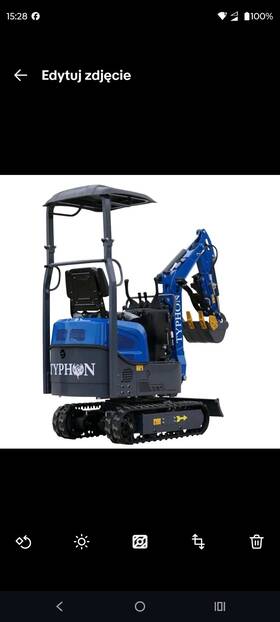 061030741016 Terror Xi Mini Excavator 1.1 Ton Crawler Digger W 13.5hp B&s Gasoline Engine