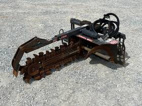 100269 2019 Bradco 640 36 Inch X 6 Trencher Attachment Dirt Teeth Fits Skid Steer Loader