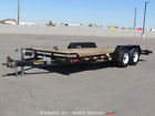 10cc-18bk Big Tex Flatbed Trailer Electric Brakes Ramps Bidadoo