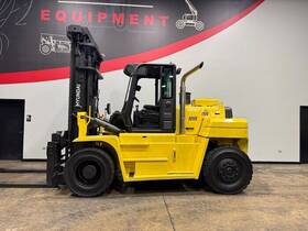110d-7a 2014 Hyundai 24 000lb 2 Stage Dual Pneumatic Diesel Forklift Stk 15566