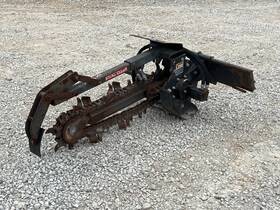 118621 Bradco 615 Mini Trencher 36 Inch Depth 6 Cut Toro Dingo Skid Steer Attachment Used