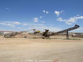 120-60 Kolman Athey Dc Towable Wash Plant Feeder Discharge Conveyors Bidadoo