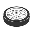 1316-l3 Rubbermaid Wheel For Tilt