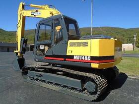 140c 1991 Mdi /yutani / Kobelco Hydraulic Excavator Isuzu Diesel With Thumb