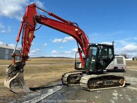 160x4ex 2017 Link-belt Hydraulic Excavator Heated Cab Aux Hyd Q/c Bucket Bidadoo