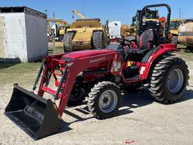 1626h 2022 Mahindra 4wd Diesel Tractor Utility Ag Farm Loader Pto Bidadoo -new