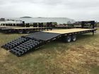 18kgator25 5 Gatprmade Trailers New Ft Gator Gooseneck Equipment Flat Bed Trailer