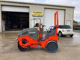 1994284 2016 Hamm Hd10c Vv 39.5 Inch Diesel Double Drum Vibratory Asphalt/stone Roller/dirt