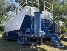 1b8ws602xat287136 2010 Appco Fs40 Sand Silo W Conveyors Trailer