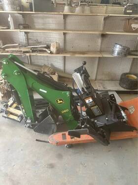 1lv0260xkg0102086 John Deere 260 Backhoe