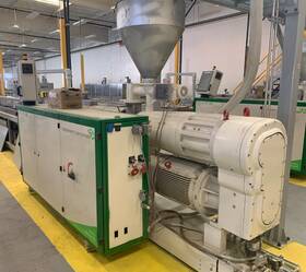 2-72p-28d Battenfeld-cincinnati Twin Parallel Screw Extruder Model Bcc