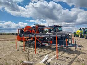 2040x Multitek 2 Fuelwood Processor With Fwc-35 Conveyor