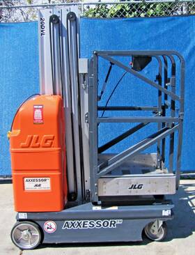 20dvl Jlg Vertical Mast Manlift Aerial Boom Scissor Lift Self Driving 20ft Height