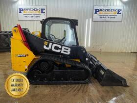 210t 2018 Jcb Standard Flow Orops Skid Steer Track Loader