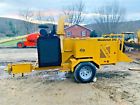 2112 Woodsman Inch Wood Chipper Bob Cat Drum Diesel Grinder Hydraulic