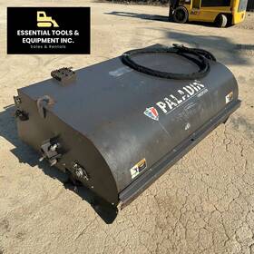 21572m-0022 2020 Paladin 72ftft Sweepster Skid Steer Sweeper Boxbroom Attachment
