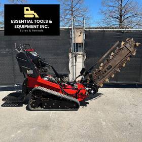2342rtkh 2018 Barreto 23rtk Ride-on Track Trencher 42 Inch Honda Gx690 22hp Engine- 576 Hours