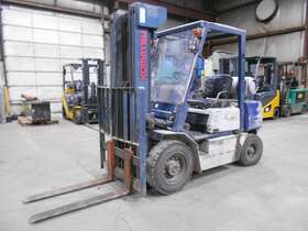 25c-11 1996 Komatsu Model Fg 5 000# 5000# Lpg Solid Pneumatic Tired Forklift