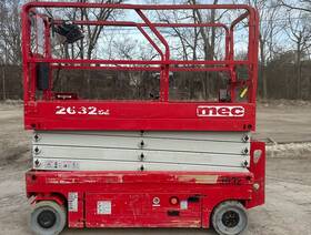 2632se 2017 Mec Electric Scissor Lift 500lb Capacity Platform Manlift