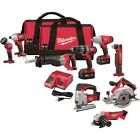 2696-29 Milwaukee Cordless Combo Kit Set Batteries Model