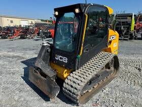 270t 2021 Jcb T4 Skid Steer Track Loader Cab High Flow Aux. Hydraulics Bidadoo
