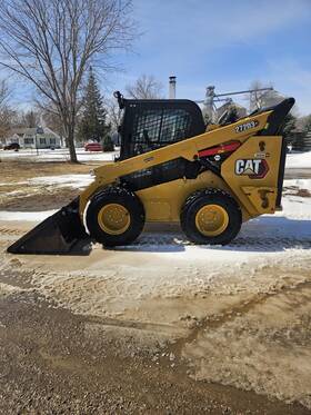 272d3 Cat Xe Wheeled Skid Steer Loader Yellow Heavy Equipment