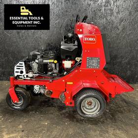 29521 2022 Toro 30 Inch Stand-on Ride Gasoline Aerator Kawasaki V-twin- 146 Hours