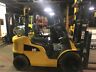 2p4000 Cat Lb Solid Pneumatic Forklift With Side Shift And Triple
