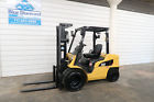 2pd6000 Cat Diesel Forklift Dual Wheels Three Stage