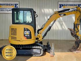 303.5e2 2015 Caterpillar Cab Straight Blade Excavator With Hydraulic Thumb
