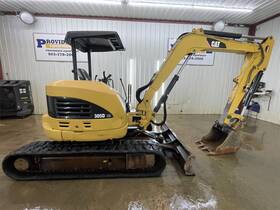 305d 2011 Caterpillar Cr Orops Straight Blade Mini Track Excavator