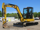 305ecr Caterpillar Mini Excavator Rubber Tracks Cab Aux Hyd Blade