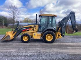 310sl 2017 John Deere 4x4 Tractor Loader Backhoe Extendahoe With Full Cab