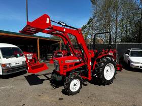 3110d 36hp Tractor With 4x4 And Front Loader - Diesel New Tires Low Hrs