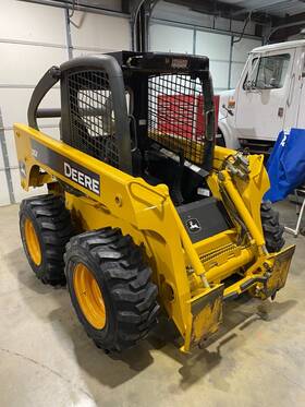 2540 317e 2006 John Deere Wheel Skid Steer - Engine Hrs New Rims Tires And Paint