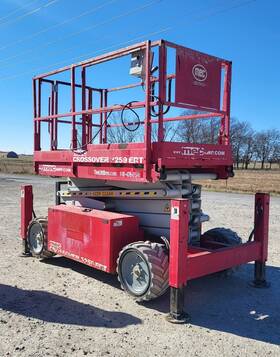 3259ert 2015 Mec Crossover 32ft Electric Rt Scissor Lift Aerial Skyjack Jlg