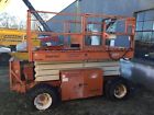 3284 Snorkel Rough Terrain Scissor Lift Ft Platform Wide