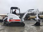 328g Bobcat Mini Rubber Track Excavator Backhoe