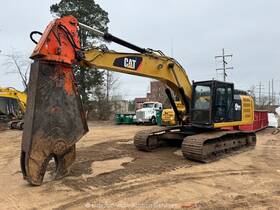 Fs45 329f 2015 Caterpillar Hydraulic Excavator 2020 Shearcore Shear Cat Bidadoo