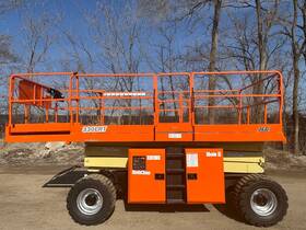 330lrt 2018 Jlg All Terrain 4 Wheel Drive Scissor Lift Rough