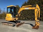 35zts John Deere Rubber Track Excavator Diesel Cab Crawler
