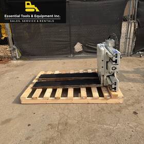 40d-ctb-13a Cascade 4 000 Lbs Turn A Fork Forklift Rotating Attachment