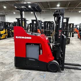 415-c30tf 2021 Raymond 3000lb Used Forklift Triple Mast Sideshift 1356 Hours