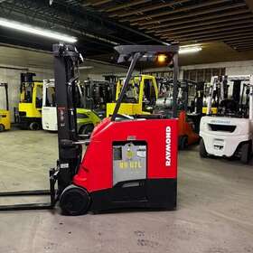 425-c35tt 2016 Raymond 3500lbs Electric Forklift Triple Mast 7210 Hours