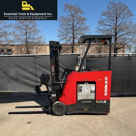 4250-c40tt 2019 Raymond 4 000 Lb 3-stage Electric Stand-up Dock Stocker Forklift