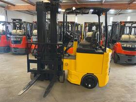 42ac 2018 Bendi Vna Electric 276 Inch Quad Mast Forklift Very Narrow Aisle