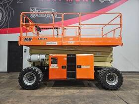 430lrt 2019 Jlg Pneumatic Dual Fuel Platform Extending Scissor Lift Stk 15161