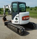 435hag Bobcat Mini Excavator Hag Enclosed Cab Hydraulic Thumb Ac