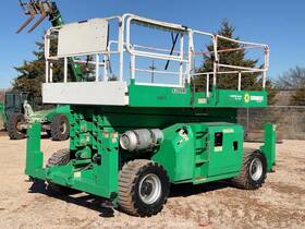 4394 2016 Jlg Rt 43ft 4wd Bi Fuel Rough Terrain Scissor Lift Man Aerial Bidadoo